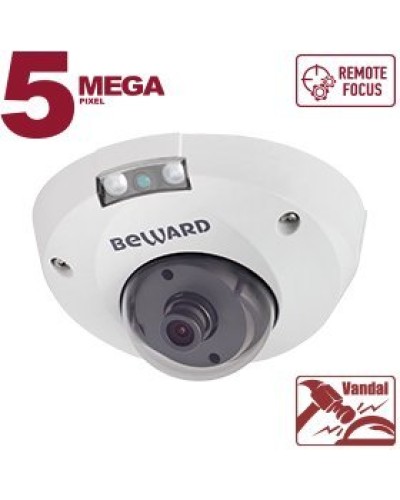B5320DMR (2.8мм). Видеокамера IP купольная. Beward в Балаково