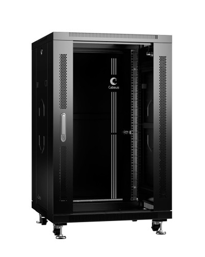 SH-05C-18U60/100-BK (8539c). Шкаф телекоммуникационный 19 напольный 18U. CABEUS в Балаково