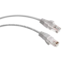 PC-UTP-RJ45-Cat.5e-0.15m-LSZH (9387c), серый. Патч-корд медный. CABEUS