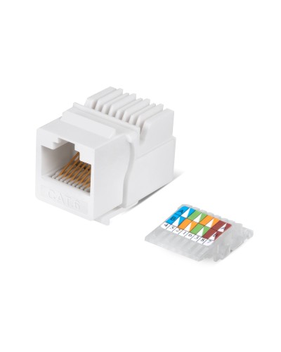 KJ-RJ45-Cat.6-Toolless (7959c): Вставка Keystone Jack RJ-45 в Балаково