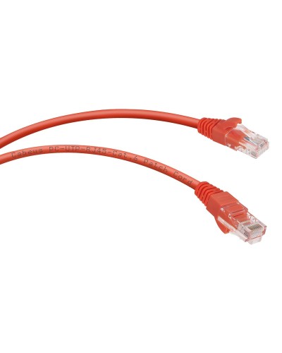 PC-UTP-RJ45-Cat.6-0.3m-RD (8689c), красный. Патч-корд медный. CABEUS в Балаково