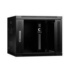 SH-05F-9U60/45-BK (8600c). Шкаф телекоммуникационный 19 настенный 9U. CABEUS