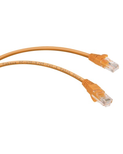 PC-UTP-RJ45-Cat.6-0.5m-OR (8697c), оранжевый. Патч-корд медный. CABEUS в Балаково