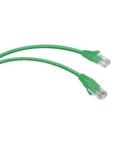 PC-UTP-RJ45-Cat.6-1.5m-GN (8685c), зелёный. Патч-корд медный. CABEUS в Балаково