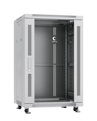 SH-05C-18U60/60 (7043c). Шкаф телекоммуникационный 19 напольный 18U. CABEUS в Балаково