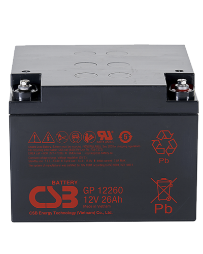 CSB GP 12260. Аккумулятор герметичный свинцово-кислотный. CSB в Балаково