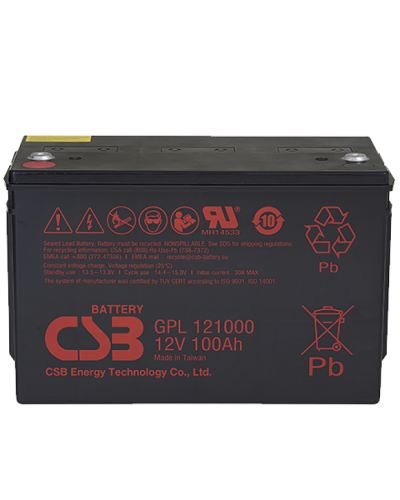 CSB GPL 121000. Аккумулятор герметичный свинцово-кислотный. CSB в Балаково