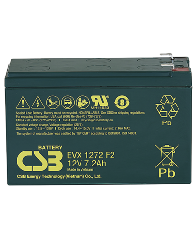 CSB EVX 1272. Аккумулятор герметичный свинцово-кислотный. CSB в Балаково
