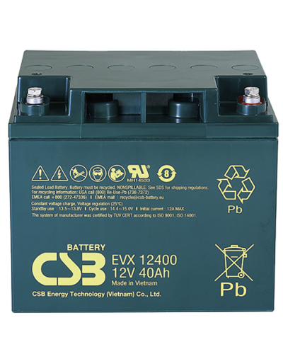 CSB EVX 12400. Аккумулятор герметичный свинцово-кислотный. CSB в Балаково