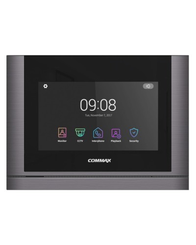 CDV-1024MA/VZ (темное серебро). Монитор видеодомофона цветной. Commax в Балаково