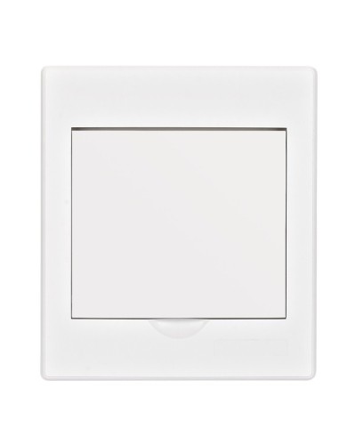 Корпус ЩРН-П 4 модуля IP41 навесной белая дверь (31084DEK). Корпус пластиковый. DEKraft в Балаково