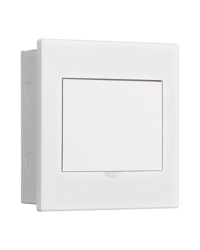 Корпус ЩРВ-М 6 модулей IP41 встраиваемый белая дверь (31101DEK). Корпус пластиковый. DEKraft в Балаково