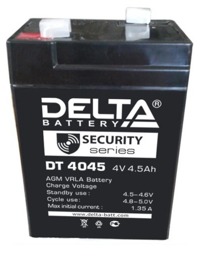 Delta DT 4045 (47мм). Аккумулятор герметичный свинцово-кислотный. Delta в Балаково