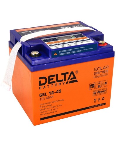 Delta GEL 12-45. Аккумулятор герметичный свинцово-кислотный. Delta в Балаково