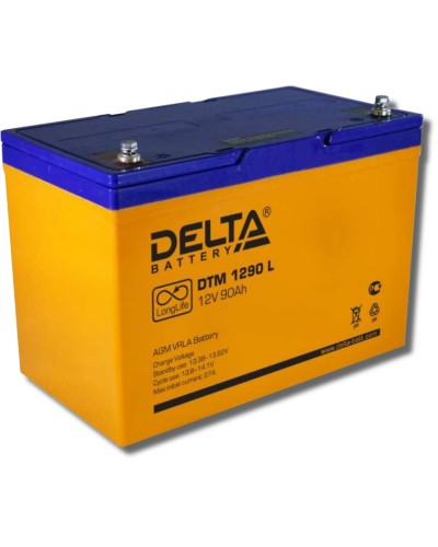 Delta DTM 1290 L. Аккумулятор герметичный свинцово-кислотный. Delta в Балаково
