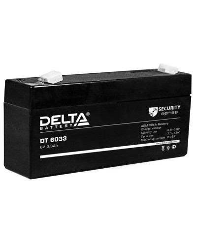 Delta DT 6033 (125мм). Аккумулятор герметичный свинцово-кислотный. Delta в Балаково