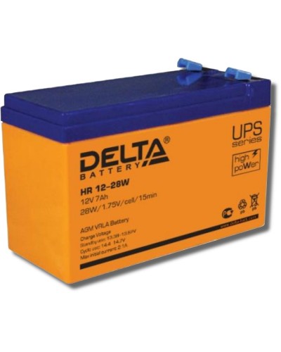 Delta HR 12-28 W. Аккумулятор герметичный свинцово-кислотный. Delta в Балаково