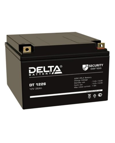 Delta DT 1226. Аккумулятор герметичный свинцово-кислотный. Delta в Балаково