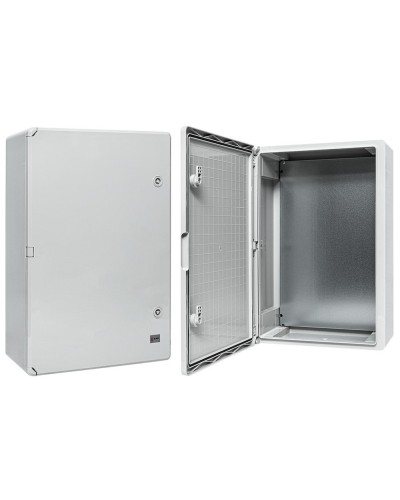 Бокс пластиковый с монтажной платой 600х400х200 IP65 PROxima (PB65MP008). Бокс пластиковый антивандальный. EKF в Балаково