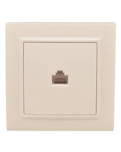 Минск Розетка RJ-45 1-мест. СП (ERK01-035-20). Розетка RJ-45 1-мест. СП. EKF в Балаково