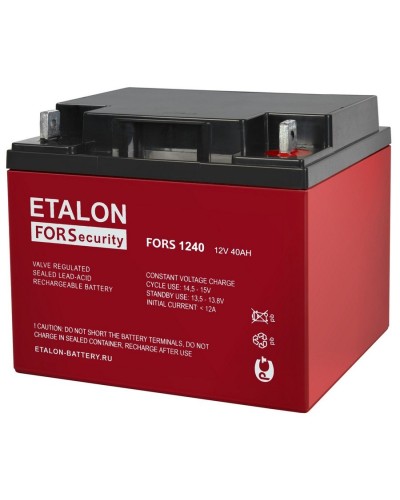 ETALON FORS 1240. Аккумулятор герметичный свинцово-кислотный. ETALON в Балаково