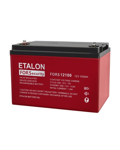 ETALON FORS 12100. Аккумулятор герметичный свинцово-кислотный. ETALON в Балаково