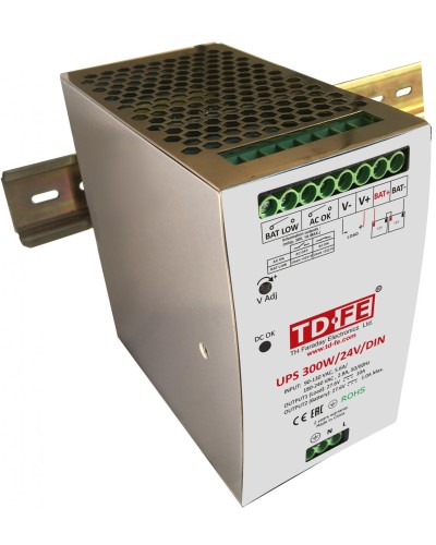UPS 300W/24V/DIN. Источник вторичного электропитания резервированный. FARADAY в Балаково
