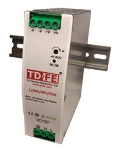 120W/48V/DIN. Блок питания. FARADAY в Балаково