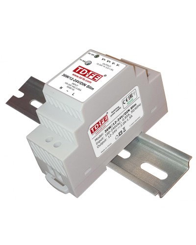 36W/12-24V/DIN Slim. Источник вторичного электропитания. FARADAY в Балаково