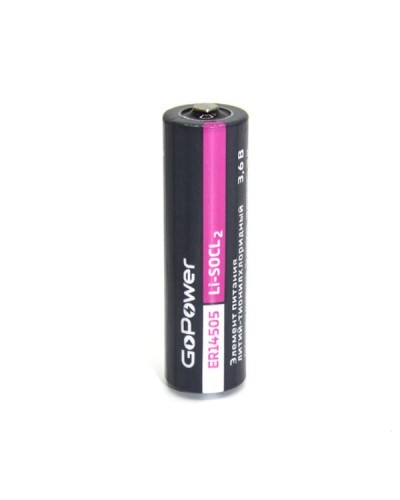 ER14505 GoPower. Литий-тионилхлоридный элемент питания. GoPower в Балаково