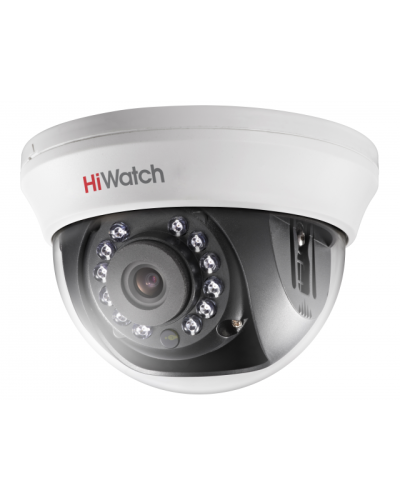 DS-T201(B) (2.8мм). Бюджетная видеокамера мультиформатная купольная. HiWatch в Балаково
