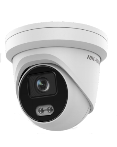 DS-2CD2327G2-LU(2.8mm). Профессиональная видеокамера IP купольная. Hikvision в Балаково