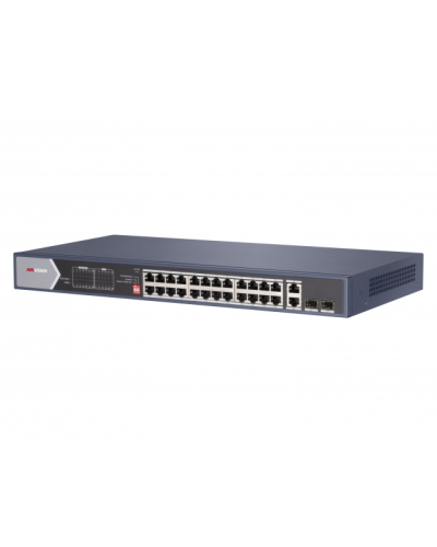 DS-3E0528HP-E. Коммутатор с питанием POE. Hikvision в Балаково