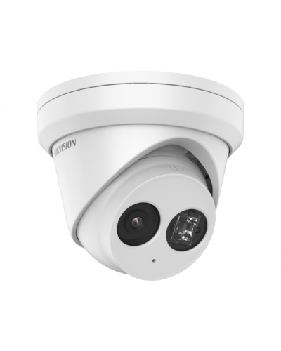 DS-2CD2383G2-IU(4мм). Профессиональная видеокамера IP купольная. Hikvision в Балаково