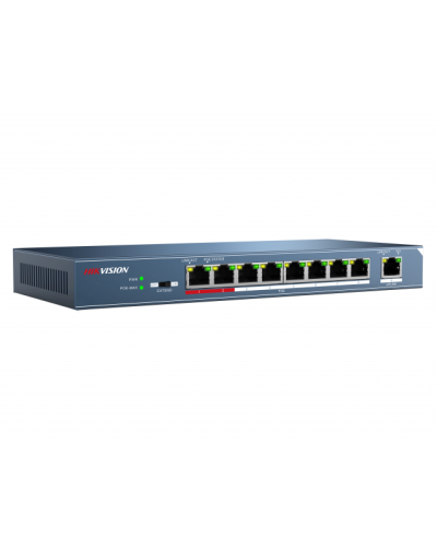 DS-3E0109P-E/M(B). Коммутатор с питанием POE. Hikvision в Балаково