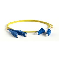 FC-D2-9-LC/UR-SC/UR-H-5M-LSZH-YL. Патч-корд волоконно-оптический. Hyperline