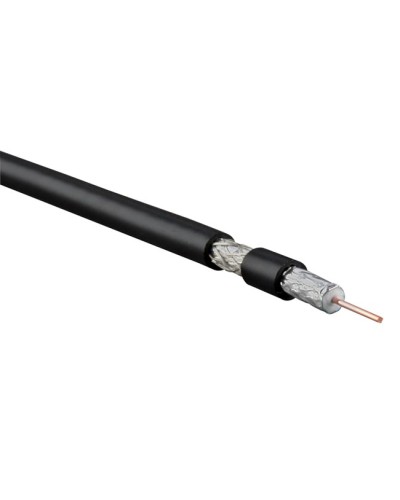 COAX-RG6-CU-100. Кабель коаксиальный. Hyperline в Балаково