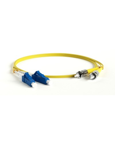 FC-D2-9-LC/UR-ST/UR-H-1M-LSZH-YL. Патч-корд волоконно-оптический ST-LC. Hyperline в Балаково