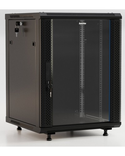 TWB-FC-1545-GP-RAL9004. Шкаф телекоммуникационный 19 настенный 15U. Hyperline в Балаково