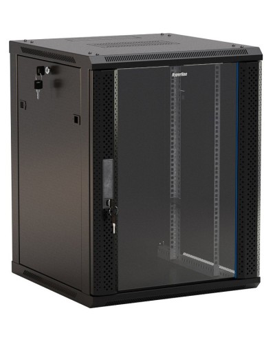 TWB-FC-1866-GP-RAL9004. Шкаф телекоммуникационный 19 настенный 18U. Hyperline в Балаково
