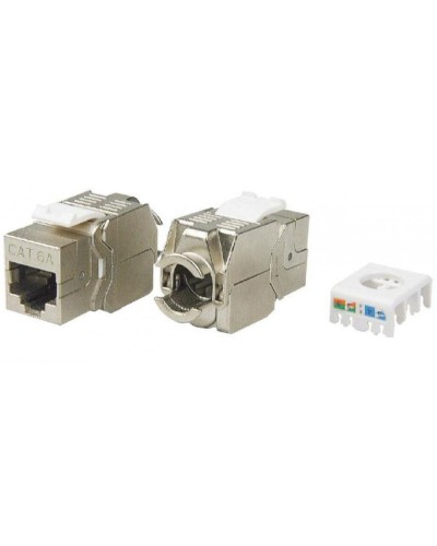 KJ8-8P8C-C6A-180-TLS-SH-F-WH. Вставка Keystone Jack RJ-45. Hyperline в Балаково