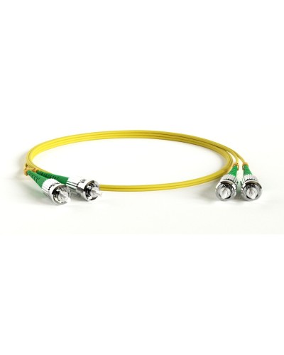FC-D2-9-ST/AR-ST/AR-H-1M-LSZH-YL. Патч-корд волоконно-оптический ST-ST. Hyperline в Балаково