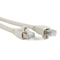 PC-LPM-STP-RJ45-RJ45-C6a-3M-LSZH-GY. Патч-корд медный. Hyperline