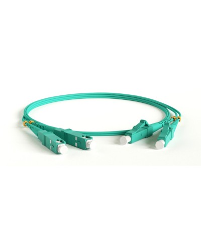 FC-D2-503-LC/PR-SC/PR-H-2M-LSZH-AQ. Патч-корд волоконно-оптический многомодовый. Hyperline в Балаково