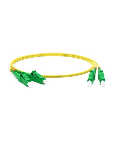 FC-D2-9-LC/AR-LC/AR-H-1M-LSZH-YL. Патч-корд волоконно-оптический LC-LC. Hyperline в Балаково