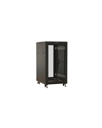 TTBR-1868-DD-RAL9004. Шкаф телекоммуникационный 19 напольный 18U. Hyperline в Балаково