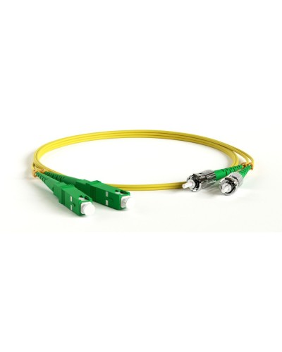 FC-D2-9-SC/AR-ST/AR-H-1M-LSZH-YL. Патч-корд волоконно-оптический ST-SC. Hyperline в Балаково