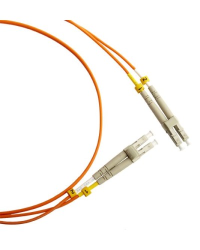 FC-D2-50-LC/PR-LC/PR-H-1M-LSZH-OR. Патч-корд волоконно-оптический LC-LC. Hyperline в Балаково
