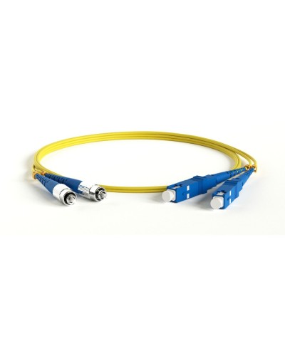 FC-D2-9-FC/UR-SC/UR-H-2M-LSZH-YL. Патч-корд волоконно-оптический SC-FC. Hyperline в Балаково