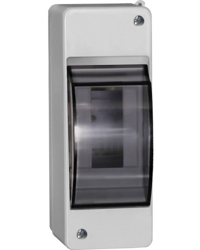 Корпус пластиковый КМПн 2/2 IP30 белый KREPTA 3 (MKP42-N-02-30-20). Щиток модульный с прозрачной дверцей, настенный. IEK в Балаково